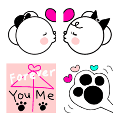 [LINE絵文字] ふたりは のんびりんこ [絵文字]2の画像