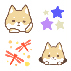 [LINE絵文字] 柴犬と絵文字*の画像