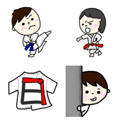 [LINE絵文字] 空手で使える日常絵文字の画像