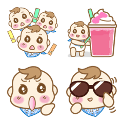 [LINE絵文字] Cute Baby♡（男の子）vol.5の画像