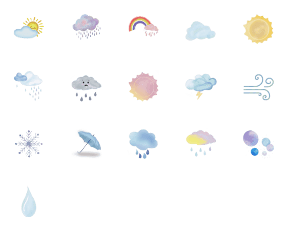 [LINE絵文字]rainyの画像一覧