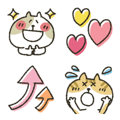 [LINE絵文字] かわいい★動物たちの画像