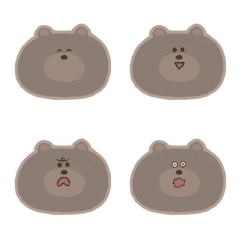 [LINE絵文字] ほんわかべあーさんの画像