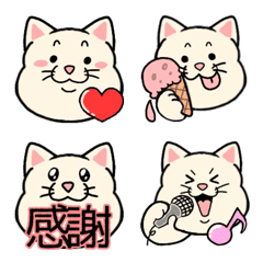 それなりに日常生活で使いやすい猫絵文字の絵文字メイン画像
