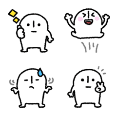[LINE絵文字] おもちくんの画像