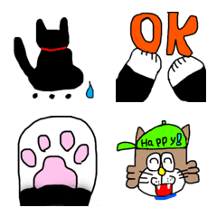 ゆるーい猫たちの絵文字メイン画像