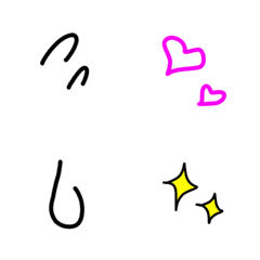 [LINE絵文字] 普段よく使う絵文字の画像