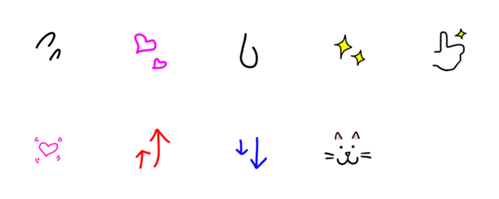 [LINE絵文字]普段よく使う絵文字の画像一覧