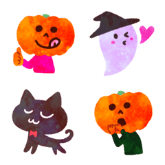 [LINE絵文字] ハロウィン♥️かぼちゃボーイの画像