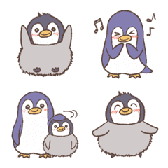 [LINE絵文字] ペンギンの可愛い絵文字の画像