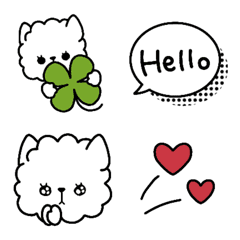 [LINE絵文字] ふわもここねこ。の画像