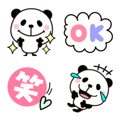 [LINE絵文字] ころころ♡パンダさんの画像