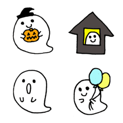 おばけのQちゃんの絵文字メイン画像