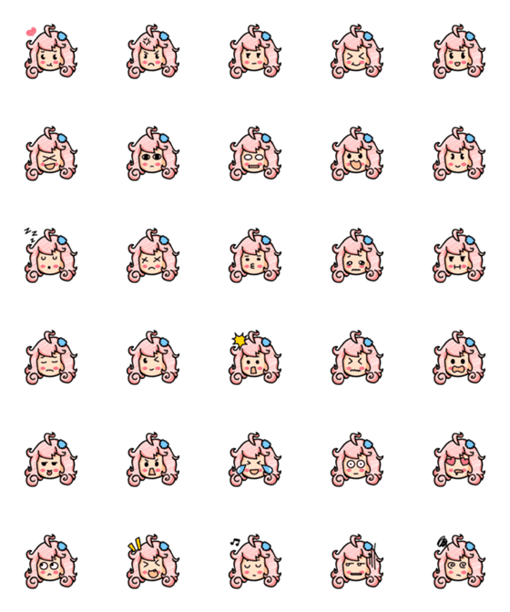 [LINE絵文字]Jovial Smileの画像一覧