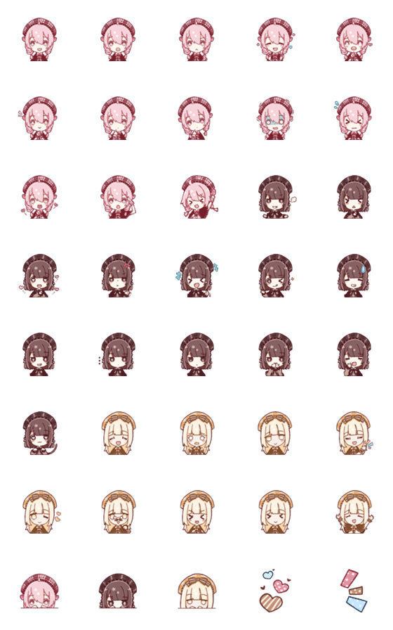 [LINE絵文字]MAGIC SO CUTE emojiの画像一覧
