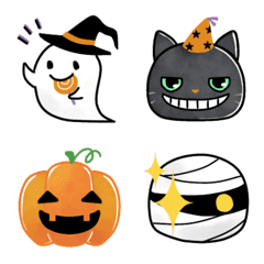 [LINE絵文字] 季節を届ける絵文字【ハロウィン】の画像