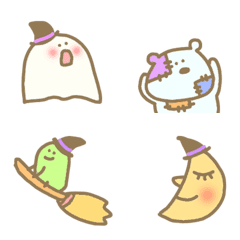 [LINE絵文字] ハロウィンや日常的に毎日使えるゆるかわの画像