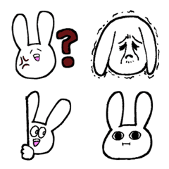 [LINE絵文字] うざぎ絵文字の画像