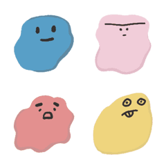 [LINE絵文字] Color Palette Creaturesの画像