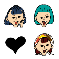 [LINE絵文字] カラフルカラーなキミの画像