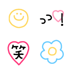 [LINE絵文字] 使える♬︎かわいい絵文字の画像