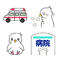 [LINE絵文字] Snowちゃん☆病院絵文字2の画像