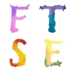 [LINE絵文字] 花文字マリグラフィーの画像