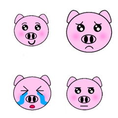 [LINE絵文字] piggy for momの画像