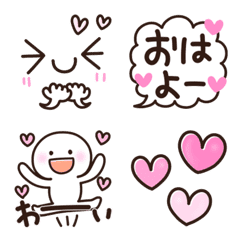 [LINE絵文字] 面白い♥かわいい♥使える♪絵文字＆顔文字の画像