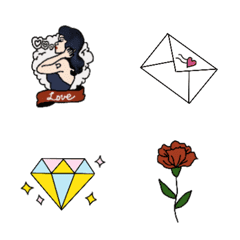 [LINE絵文字] useful and aesthetic emoji 01の画像