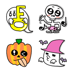 [LINE絵文字] ハロウィンの絵文字2020年の画像