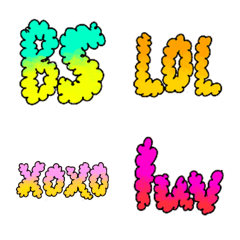 [LINE絵文字] Abbreviation Emojiの画像