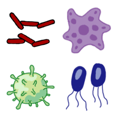 [LINE絵文字] 微生物ですの画像