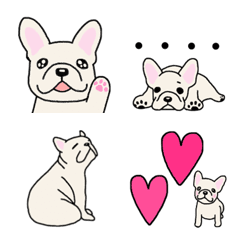 [LINE絵文字] 犬種別！毎日可愛いフレンチブルドッグの画像