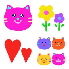 [LINE絵文字] ♡ねこサン♡の画像