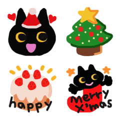 [LINE絵文字] christmas love catの画像