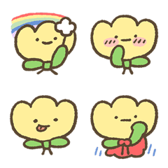 [LINE絵文字] 小さな花のコミニの画像
