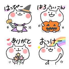 [LINE絵文字] 毎日もちねこサン6【使いやすい絵文字編】の画像