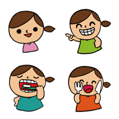 となりのちかこの絵文字メイン画像
