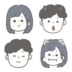 [LINE絵文字] HITOMI's emoji 2.0の画像