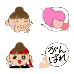 [LINE絵文字] おだんごまこちの絵文字で日常会話2の画像