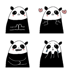 ゆるゆるエモパンダの絵文字メイン画像