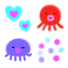[LINE絵文字] ♡うみのなか♡の画像