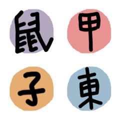 [LINE絵文字] The 12 Chinese Zodiac Signの画像