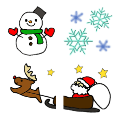 ★クリスマス絵文字★の絵文字メイン画像