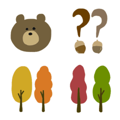 [LINE絵文字] 秋モードの画像