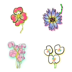 [LINE絵文字] ずかんにない花の画像