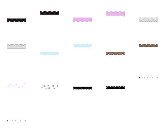 [LINE絵文字]量産型LINEスタンプの画像一覧