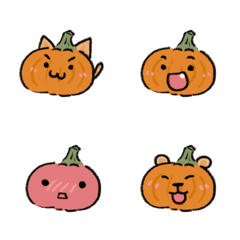 [LINE絵文字] Have a pumpkinの画像