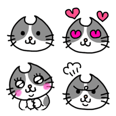 愛すべき❤︎ハチワレねこさんの絵文字メイン画像